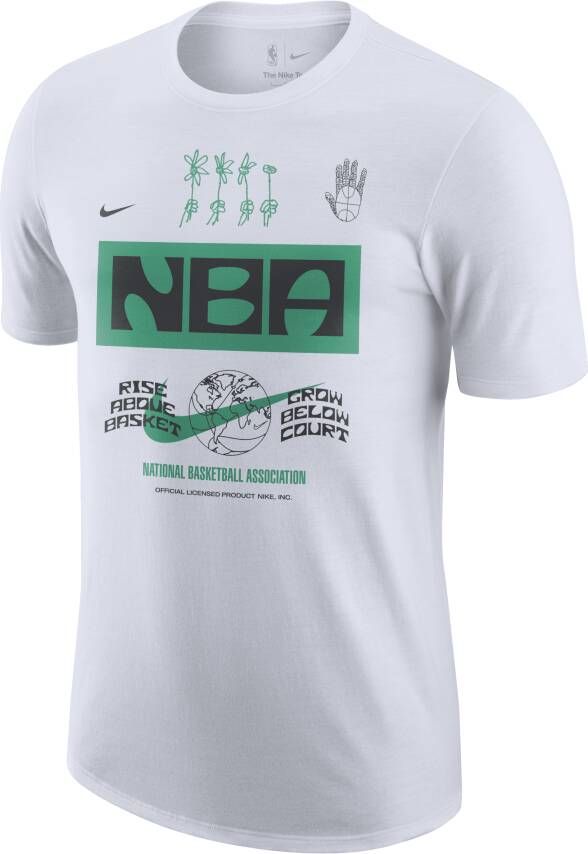 Nike Team 31 Courtside Max 90 NBA T-shirt voor heren Wit
