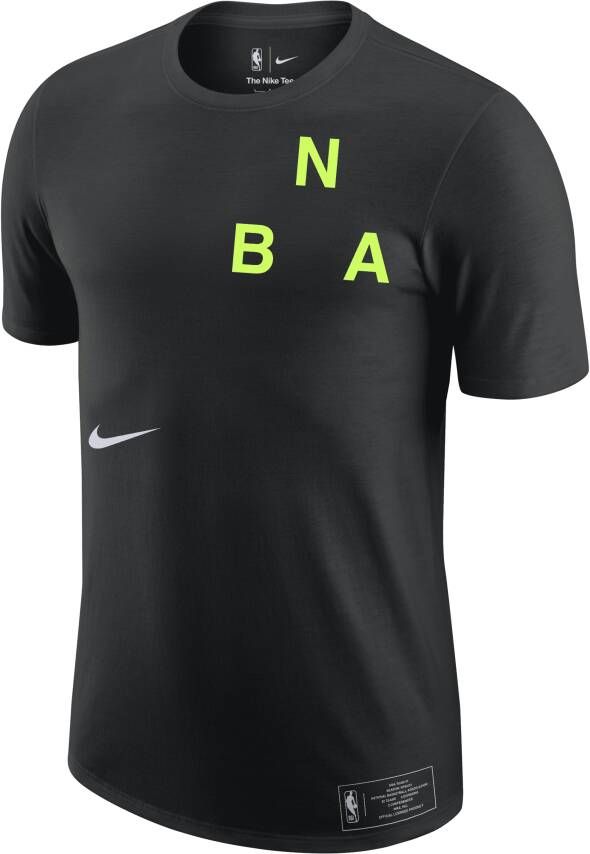 Nike Team 31 Essential NBA-herenshirt Zwart