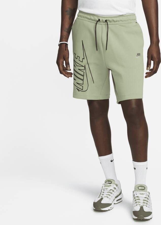 Nike Tech Fleece herenshorts Groen