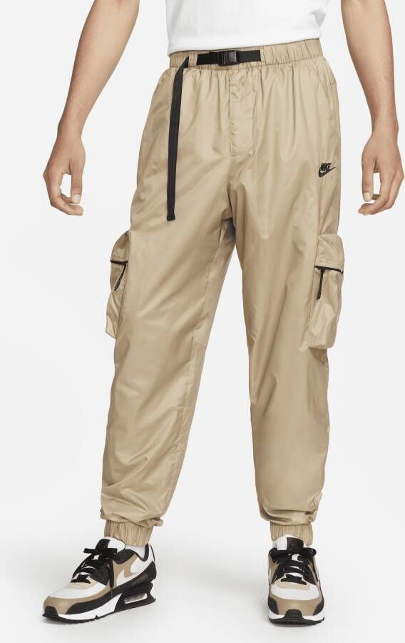 Nike Tech Lined Woven Pants Trainingsbroeken Kleding khaki black maat: M beschikbare maaten:S M L XL