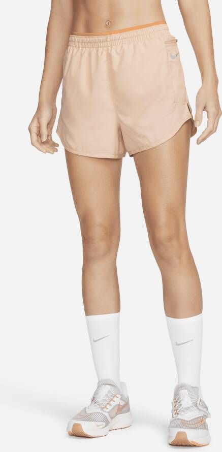 Nike Tempo Luxe Hardloopshorts voor dames (8 cm) Roze