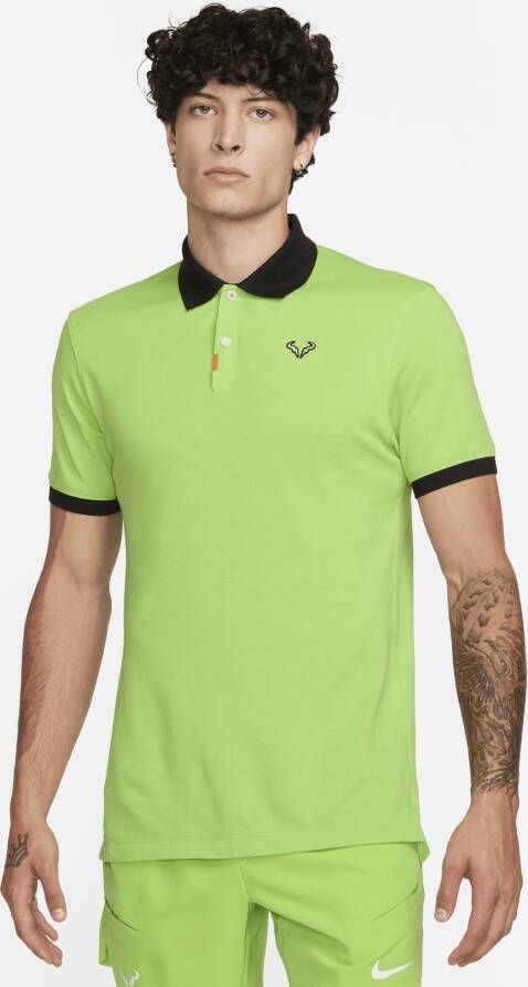 Nike The Polo Rafa Polo met aansluitende pasvorm voor heren Groen