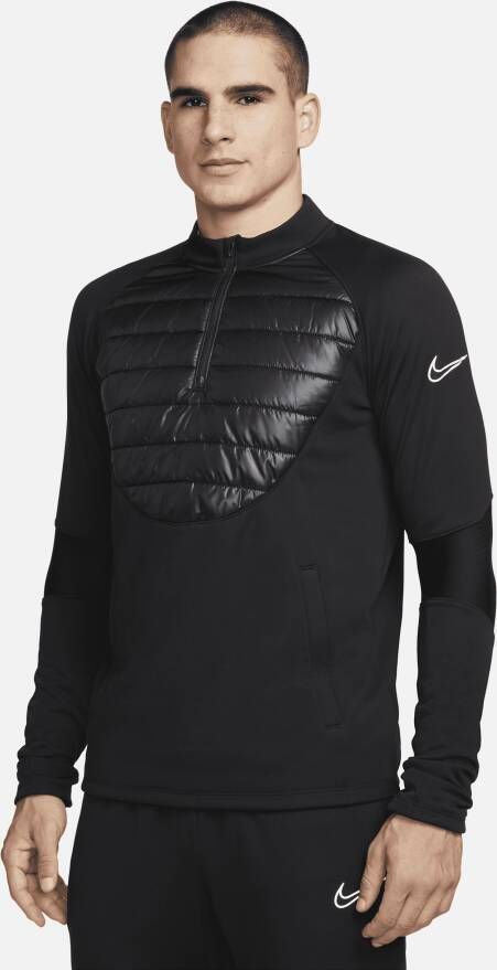 Nike Therma-FIT Academy Winter Warrior Voetbaltrainingstop voor heren Zwart