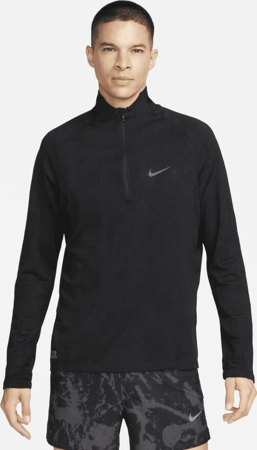 Nike Therma-FIT ADV Run Division Tussenlaag voor hardlopen voor heren Zwart