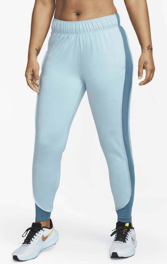 Nike Therma-FIT Essential Hardloopbroek voor dames Blauw