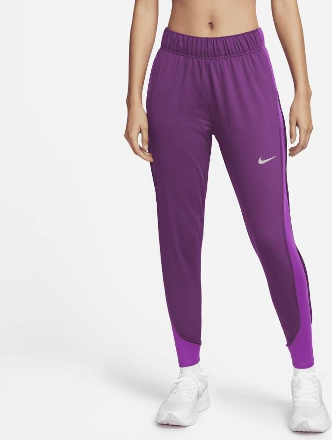 Nike Therma-FIT Essential Hardloopbroek voor dames Paars