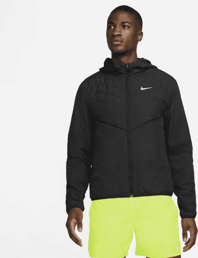 Nike Therma-FIT Repel Hardloopjack met synthetische vulling voor heren Zwart