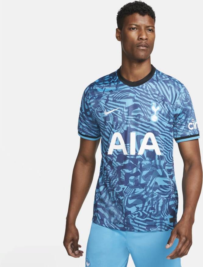 Nike Tottenham Hotspur 2022 23 Stadium Derde Dri-FIT voetbalshirt voor heren Blauw