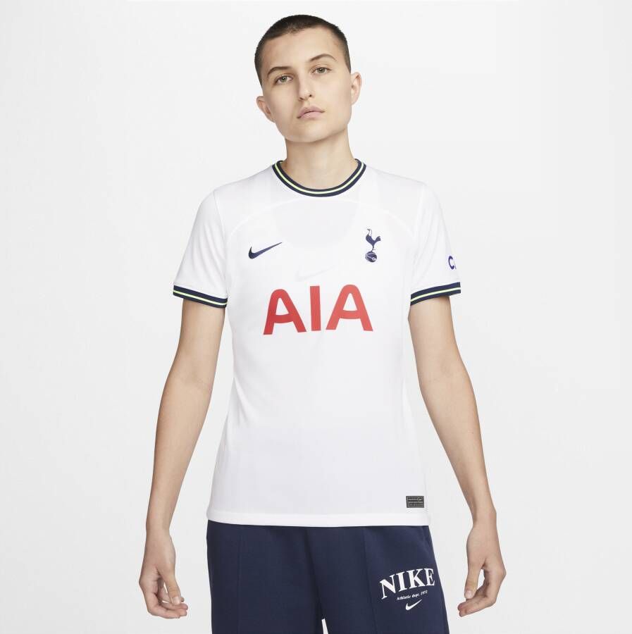 Nike Tottenham Hotspur 2022 23 Stadium Thuis voetbalshirt met Dri-FIT voor dames Wit