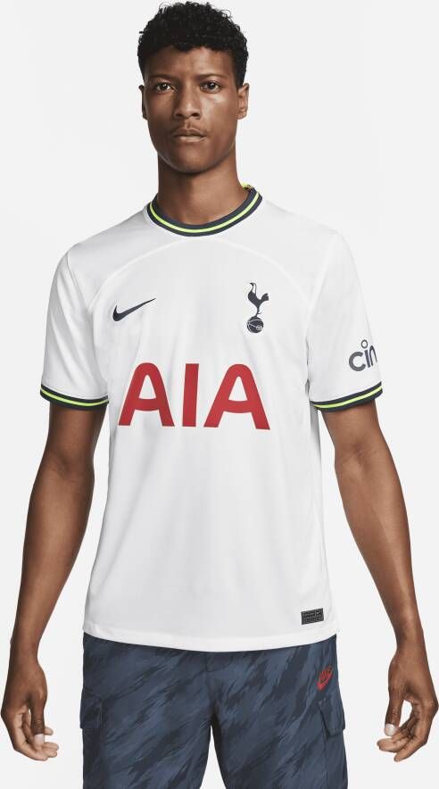 Nike Tottenham Hotspur 2022 23 Stadium Thuis voetbalshirt met Dri-FIT voor heren Wit
