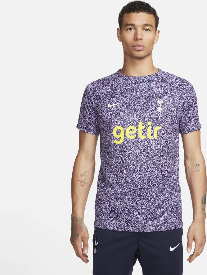 Nike Tottenham Hotspur Academy Pro Dri-FIT warming-uptop voor heren Blauw
