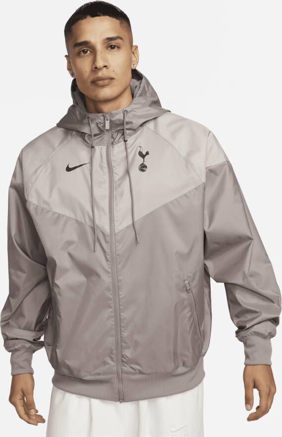 Tottenham Hotspur Sport Essentials Windrunner Nike voetbaljack met capuchon voor heren Bruin
