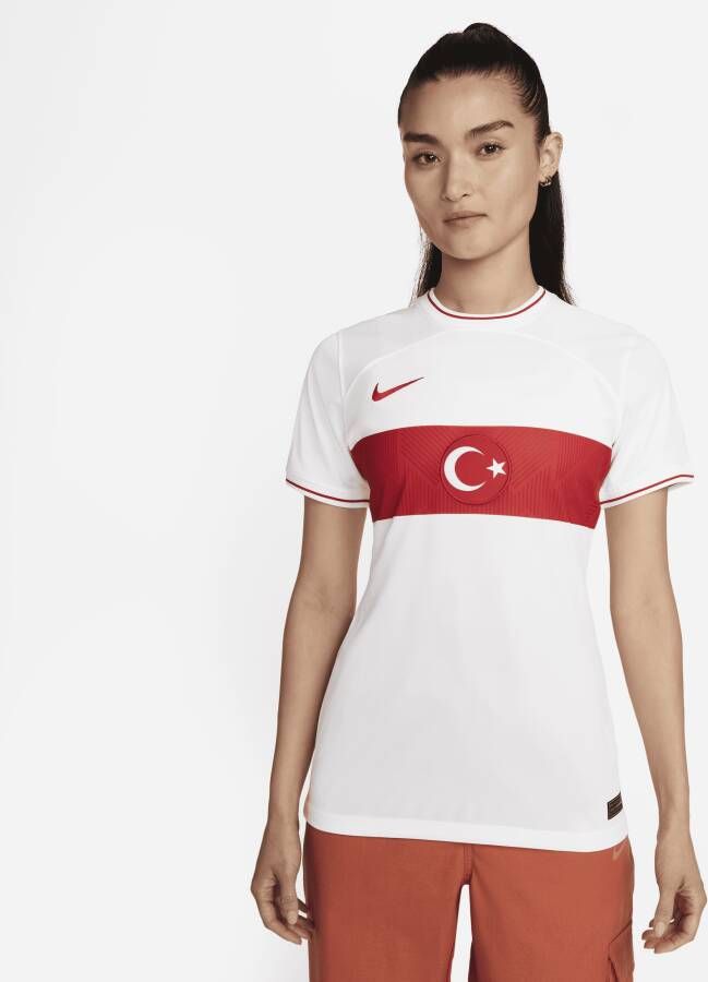 Nike Turkije 2022 23 Stadium Thuis Dri-FIT voetbalshirt voor dames Wit