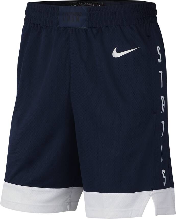 Nike USA (Road) Basketbalshorts voor heren Blauw