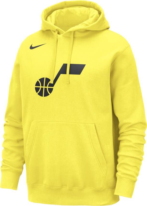 Nike Utah Jazz Club NBA-hoodie voor heren Geel