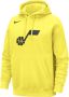Nike Utah Jazz Club NBA-hoodie voor heren Geel - Thumbnail 1