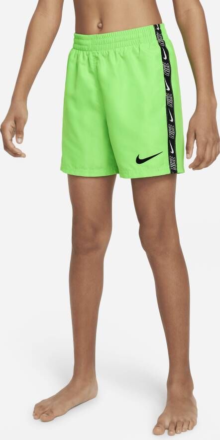 Nike Volley zwembroek voor jongens (10 cm) Groen