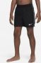 Nike Volley zwembroek voor jongens (10 cm) Zwart - Thumbnail 1