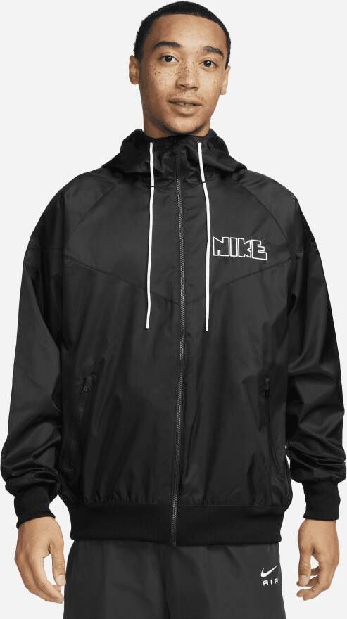 Nike Windrunner Woven Windbreaker Jacket Black Heren