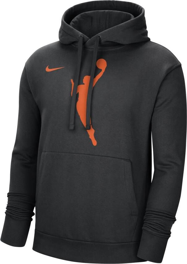 Nike WNBA fleecehoodie voor heren Zwart