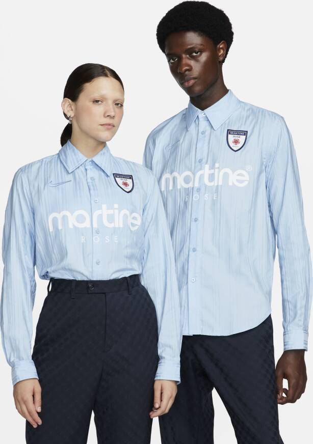 Nike x Martine Rose overhemd Blauw