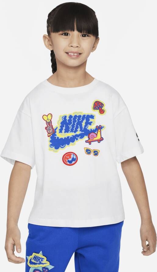 Nike 'You Do You' Tee T-shirt voor kleuters Wit