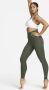 Nike Zenvy Legging met volledige lengte en iets ondersteunende hoge taille voor dames Groen - Thumbnail 1