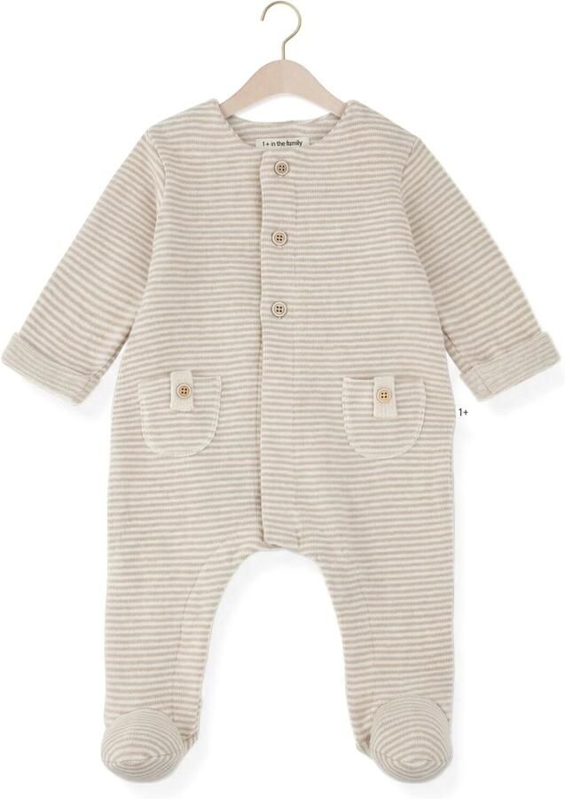 +1 IN THE FAMILY 1+ In The Family Baby Rompers Metz Beige - Foto 1