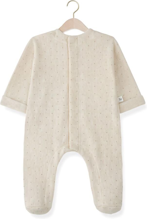 +1 IN THE FAMILY 1+ In The Family Baby Rompers Narbonne Ecru - Foto 3