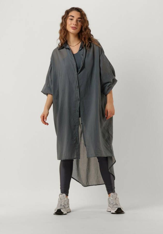 10days Blauwe Mini Jurk Dress Paris Voile