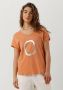 10Days Cirkel Tee Dames Tops & T-shirts Orange Dames - Thumbnail 1