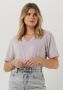 10Days V-hals Tee Tops & T-shirts Purple Dames - Thumbnail 1