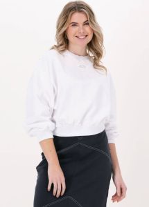 10days Witte Sweater Cropped Easy Sweater