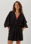 10Days Tunic Dress Waffle Zwart Black Dames - Thumbnail 1