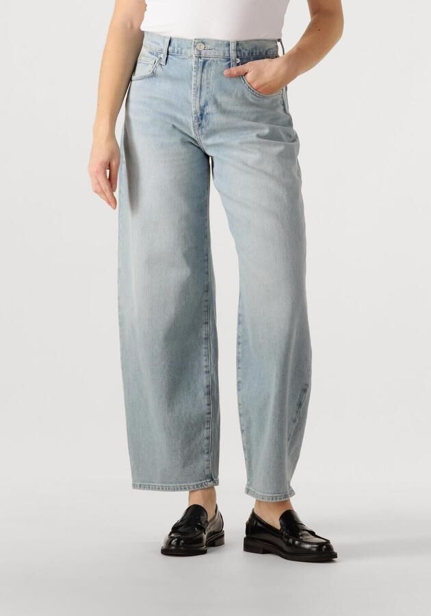 7 FOR ALL MANKIND Dames Jeans Bonnie Curvilinear Lichtblauw