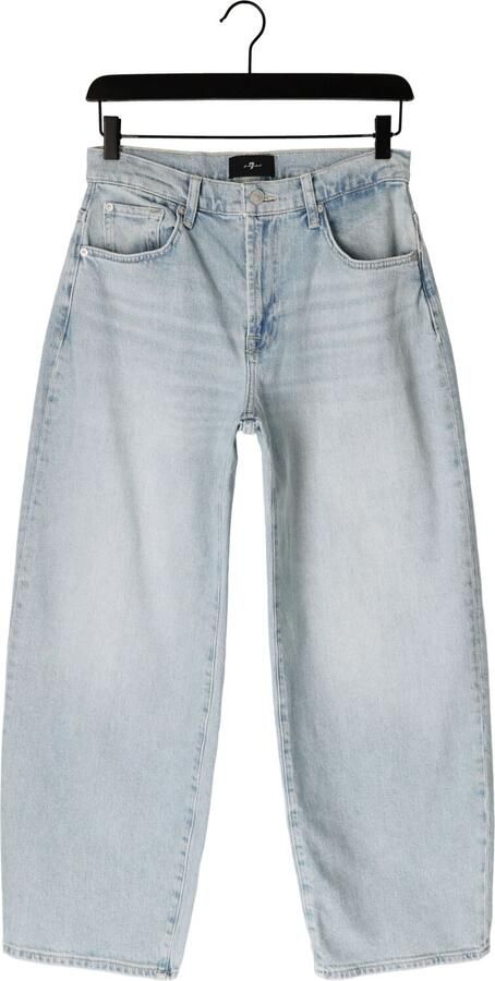 7 FOR ALL MANKIND Dames Jeans Bonnie Curvilinear Lichtblauw - Foto 4