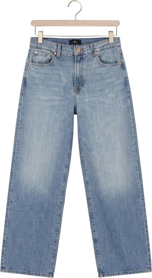 7 FOR ALL MANKIND Dames Jeans Bonnie Curvilinear Skyfrost Blauw - Foto 4