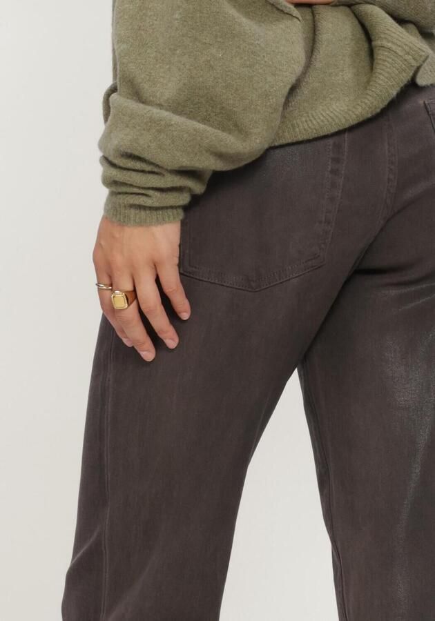 7 FOR ALL MANKIND Dames Jeans Calie Straight Vintage Coating Brown Bruin - Foto 3