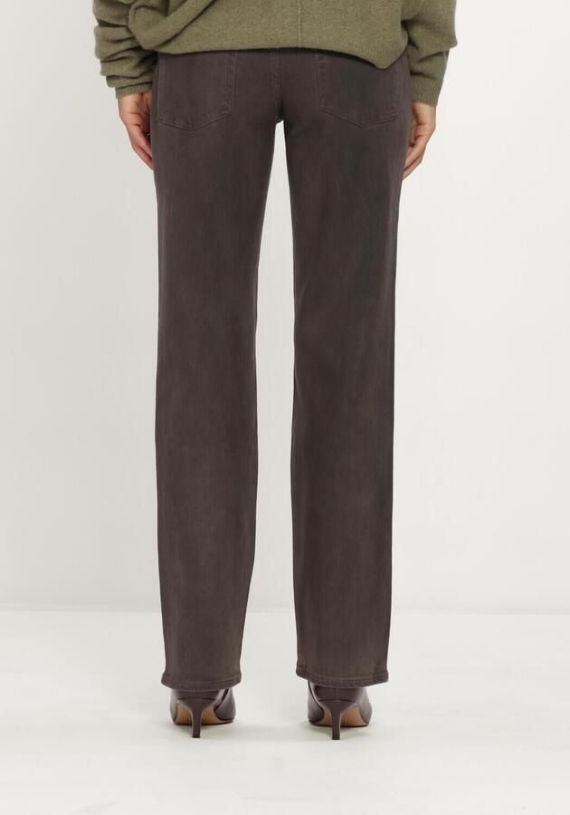 7 FOR ALL MANKIND Dames Jeans Calie Straight Vintage Coating Brown Bruin - Foto 2