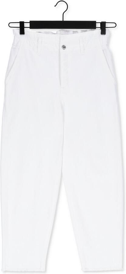 7 For All Mankind Gekropt broek met hoge taille White Dames - Foto 2