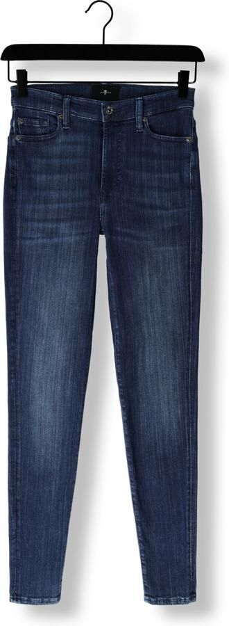 7 FOR ALL MANKIND Dames Jeans High Waist Skinny Blauw - Foto 4