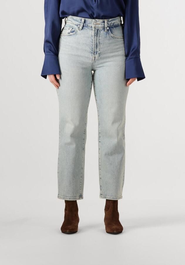 7 FOR ALL MANKIND Dames Jeans Logan Stovepipe Sahara Blauw - Foto 4