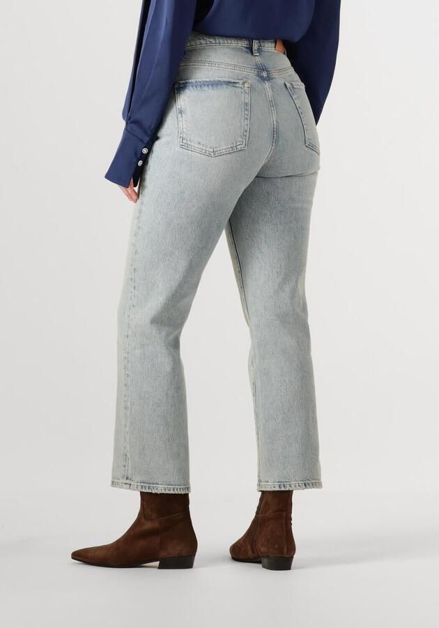 7 FOR ALL MANKIND Dames Jeans Logan Stovepipe Sahara Blauw