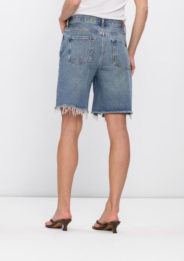 7 FOR ALL MANKIND Dames Jeans Lola Shorts Wave Lichtblauw - Foto 3