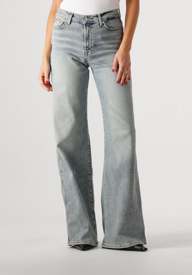 7 For All Mankind Blauwe Flared Vintage Jeans Blue Dames - Foto 4