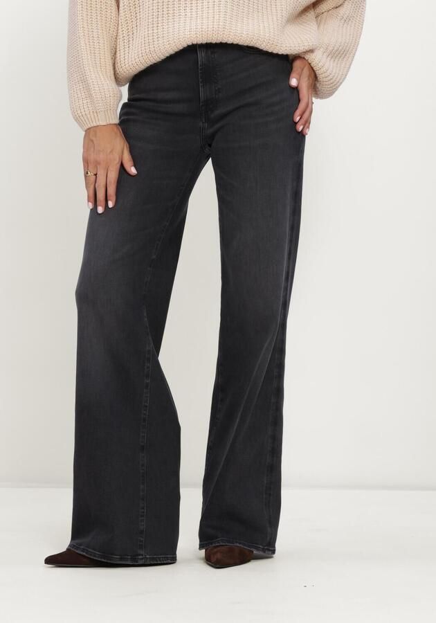 7 FOR ALL MANKIND Dames Jeans Lotta Inkstorm Donkergrijs