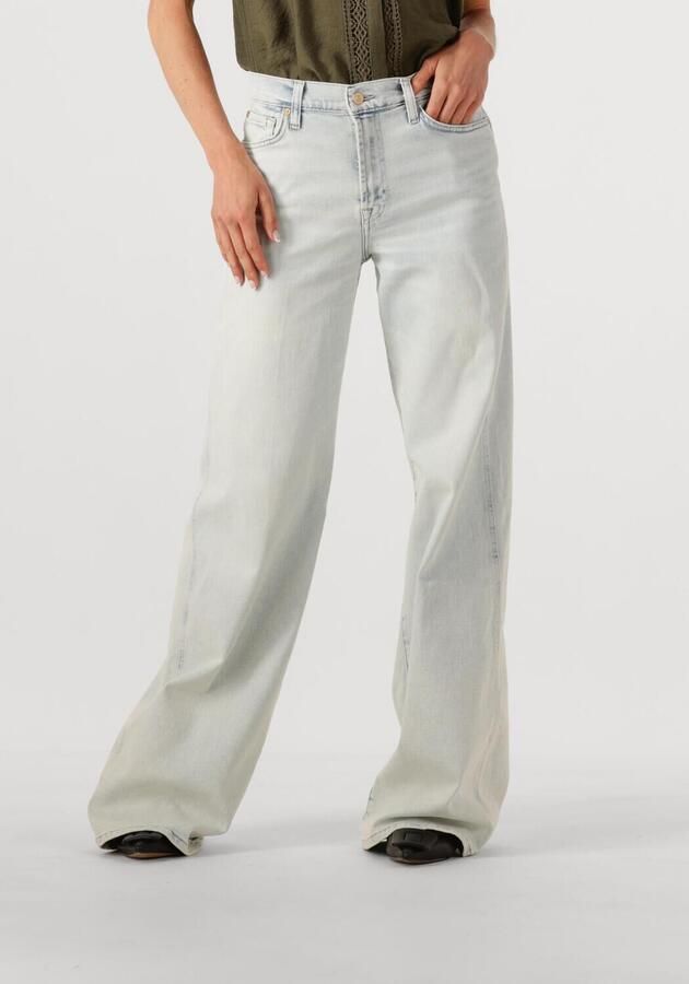 7 FOR ALL MANKIND Dames Jeans Lotta Lichtblauw - Foto 4