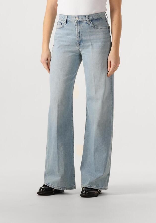 7 FOR ALL MANKIND Dames Jeans Lotta Lichtblauw
