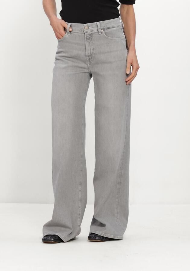 7 FOR ALL MANKIND Dames Jeans Lotta Silver Wash Grijs