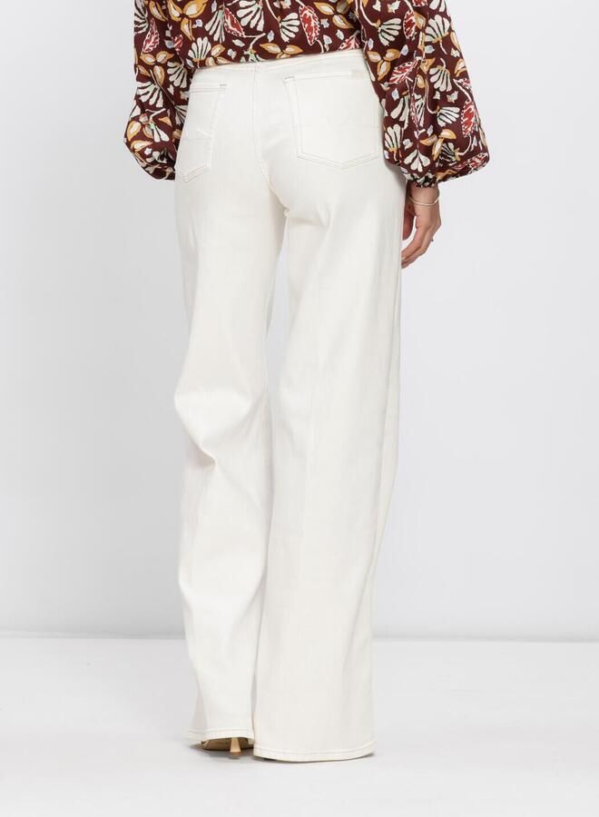 7 FOR ALL MANKIND Dames Jeans Lotta Sugar Ecru - Foto 2